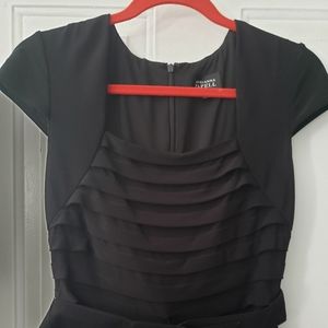 Black cocktail dress